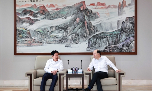 共話綠色謀發展：西子聯合黨委書記、 董事長王水福到訪桐昆