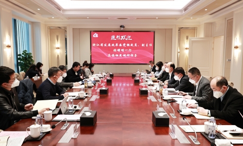 浙江省發(fā)改委黨組成員、副主任張曙明一行蒞臨桐昆調(diào)研指導(dǎo)