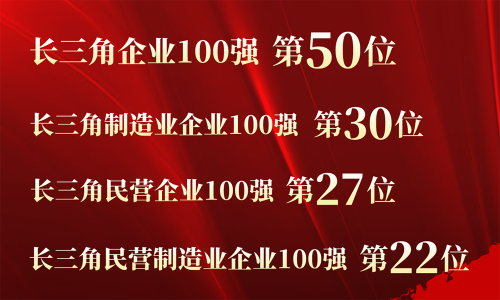 第50位！桐昆控股入圍2023長三角百強企業(yè)