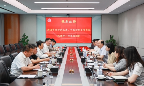 南通市政協(xié)副主席、如東縣委書(shū)記陳慧宇蒞臨桐昆調(diào)研