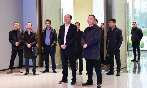 嘉興市委常委、常務副市長顏海榮蒞臨桐昆調研