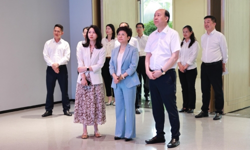 中國農業銀行浙江省分行黨委書記、行長譚敦宇蒞臨桐昆調研