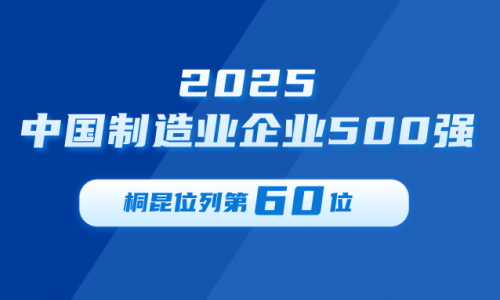 桐昆第60！2025中國制造業(yè)企業(yè)500強(qiáng)榜單發(fā)布